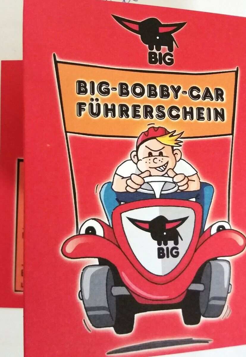 Bobby Car Fuehrerschein Vorlage