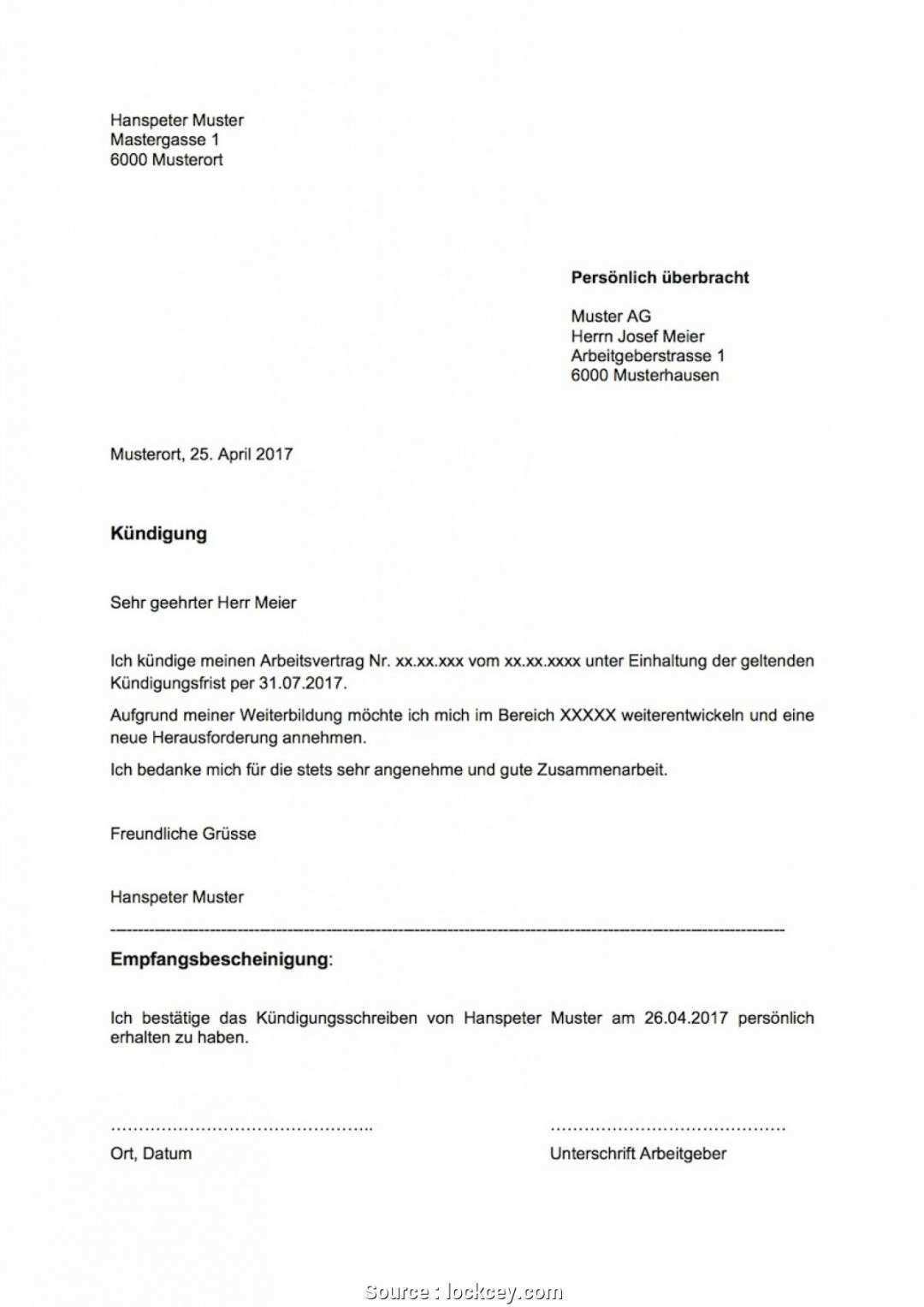 Wohnung Kuendigung Muster