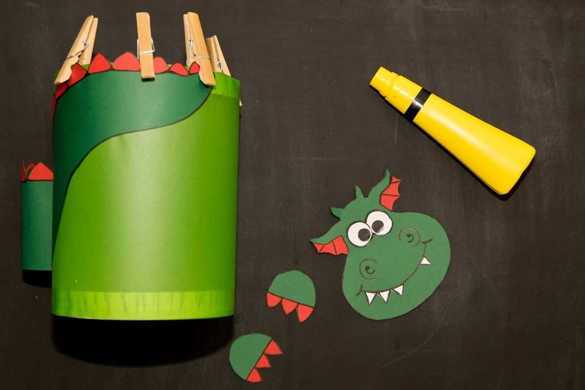 Zylinder Basteln Vorlage